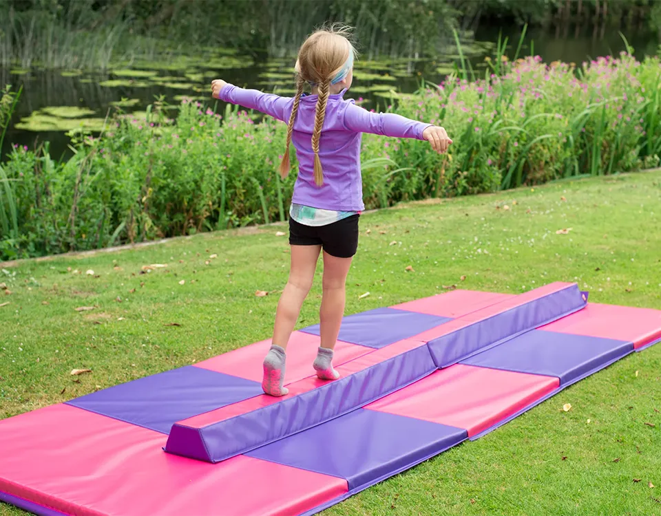 Serie de colchonetas de gimnasia