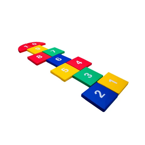 Alfombra de números modular infantil