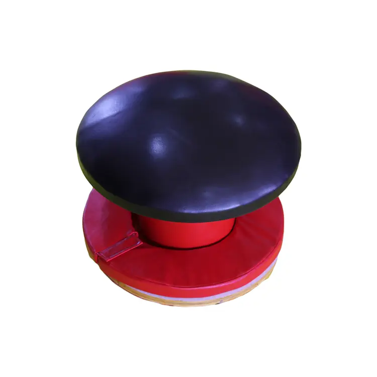 Silla de saltar de cabra con setas