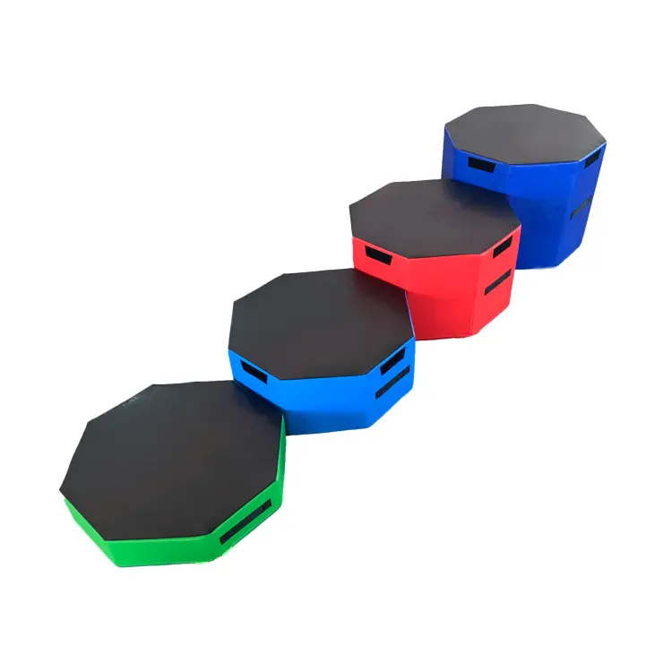 Caja de salto de columna octogonal